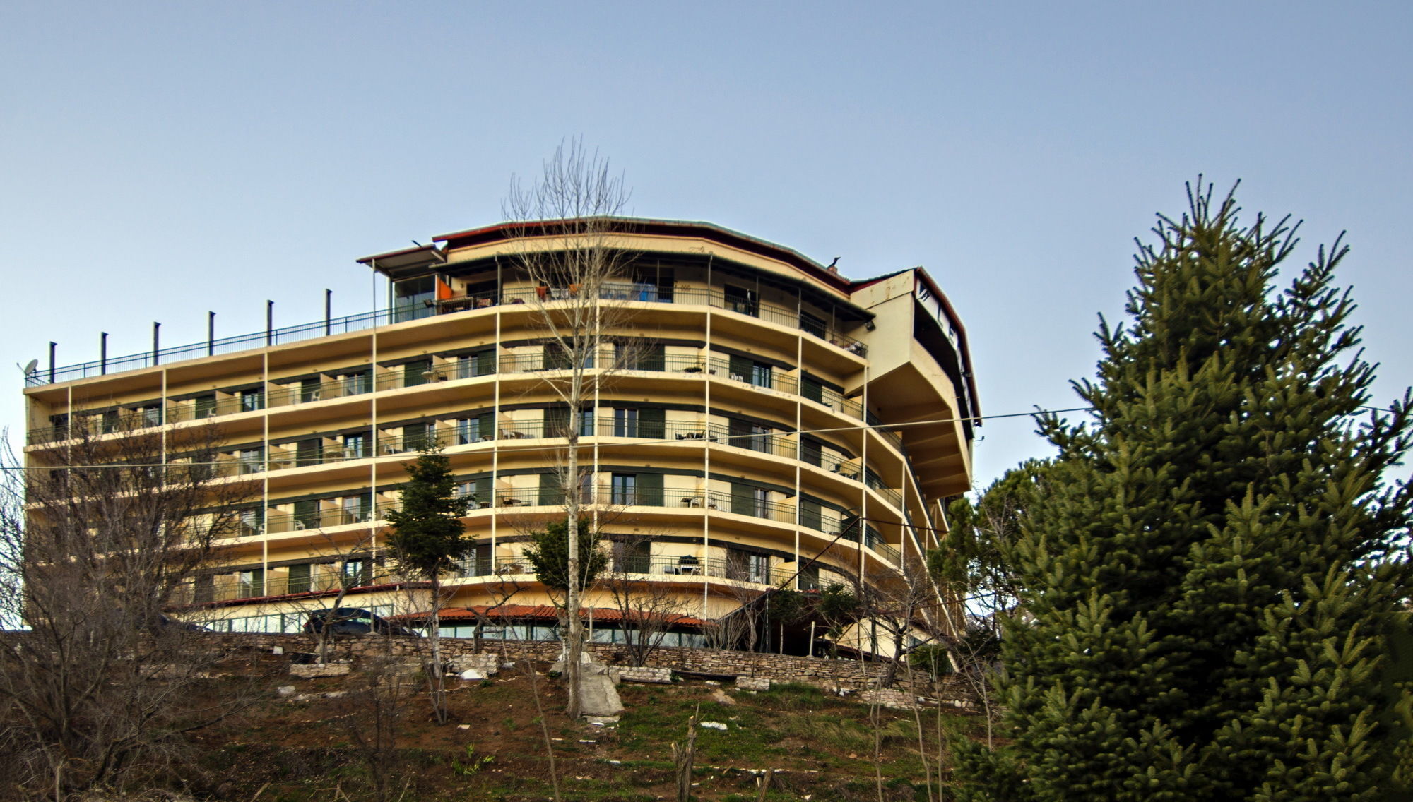 Hotel Lecadin Karpenísion Exterior foto